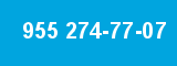 955 274-77-07